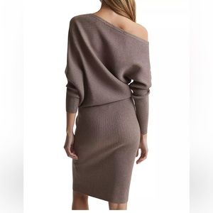Brand new, Reiss, Lara dress, color Mink, size XL, new with tags